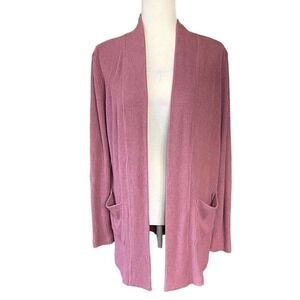Anthropologie Dolan Left Coast Collection Womens Cardigan Sz XS Pink Open Front